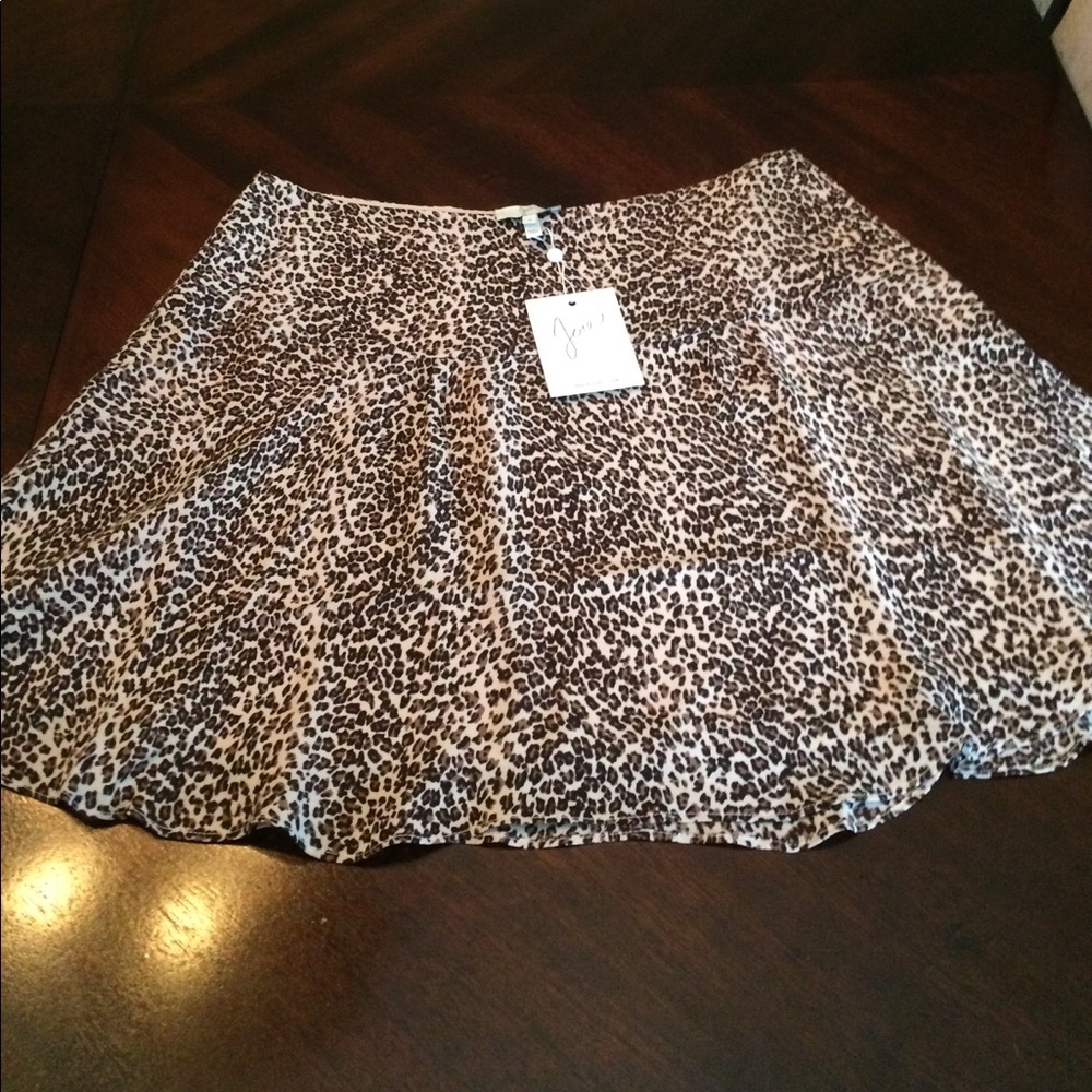 Joie silk skirt